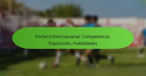 Portero Internacional: Competencia, Exposición, Habilidades